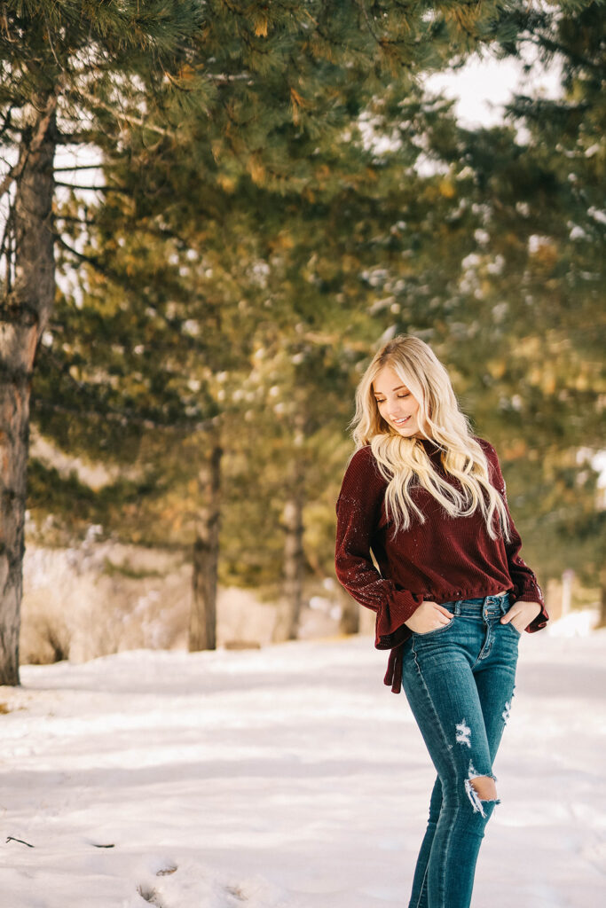 Northern Utah Senior Session//Annie – Simply Shelby Photography